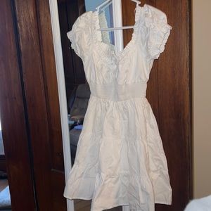 White dress